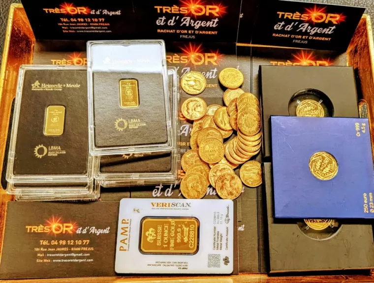 Vente or et argent à Fréjus, Fréjus, Très'Or & d'Argent