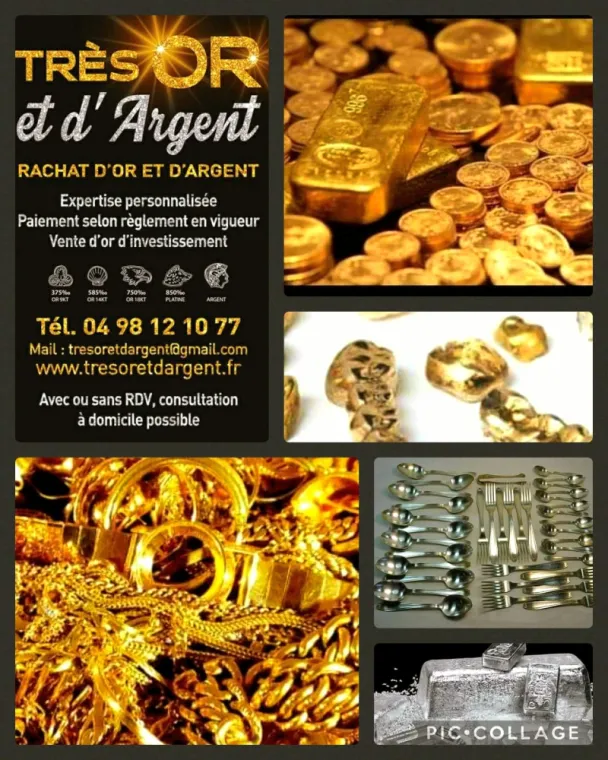 Acheter ou vendre son or à Fréjus , Fréjus, Très'Or & d'Argent